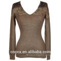 15STC1006 V neck cashmere sweater